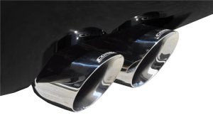 Cadillac Escalade Performance Exhaust - CORSA Performance - Cat-Back Sport, Dual Rear Exit - Polished - `12-`14